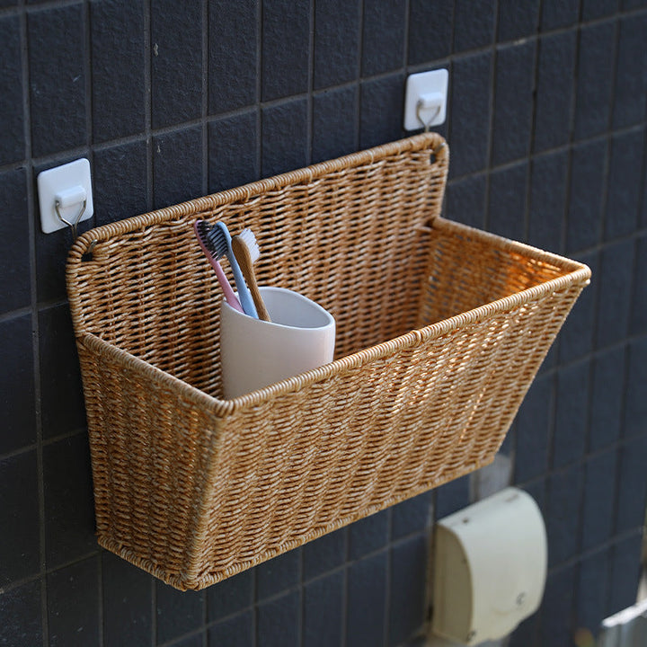 Unisex storage basket with rounded edges and practical handles Kalsten