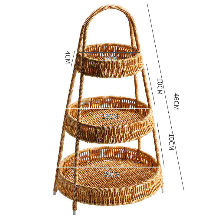 Elegant Woven Storage Basket Kalsten