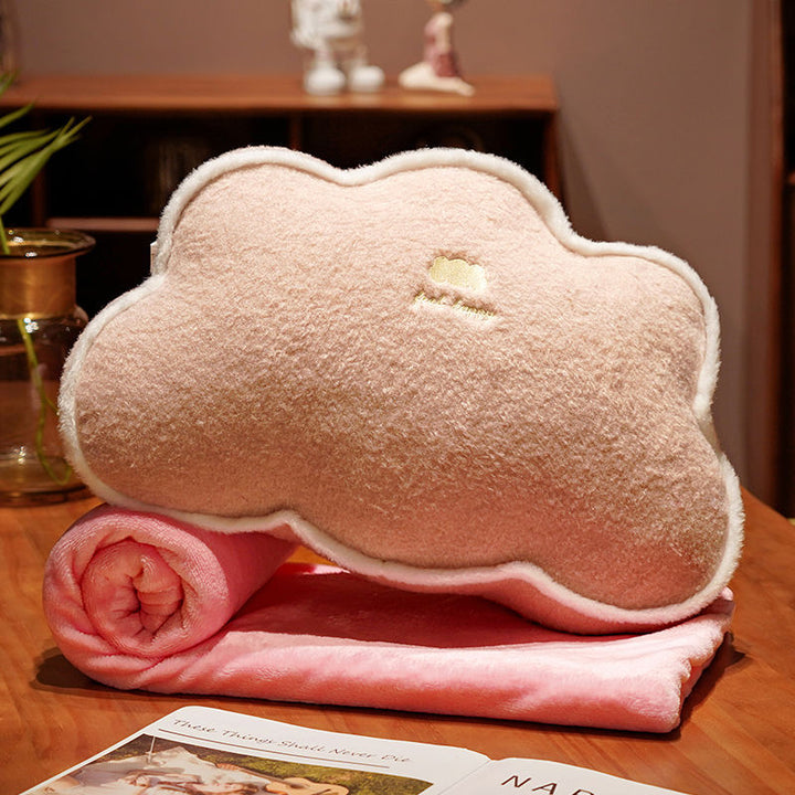 Comfortable plush pillow with ergonomic shape Kalsten