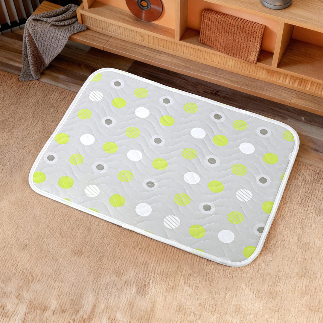Women's anti-slip kitchen mat with decorative pattern Kalsten