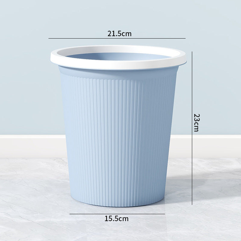Ladies elegant and practical waste bin with ribbed surface Kalsten
