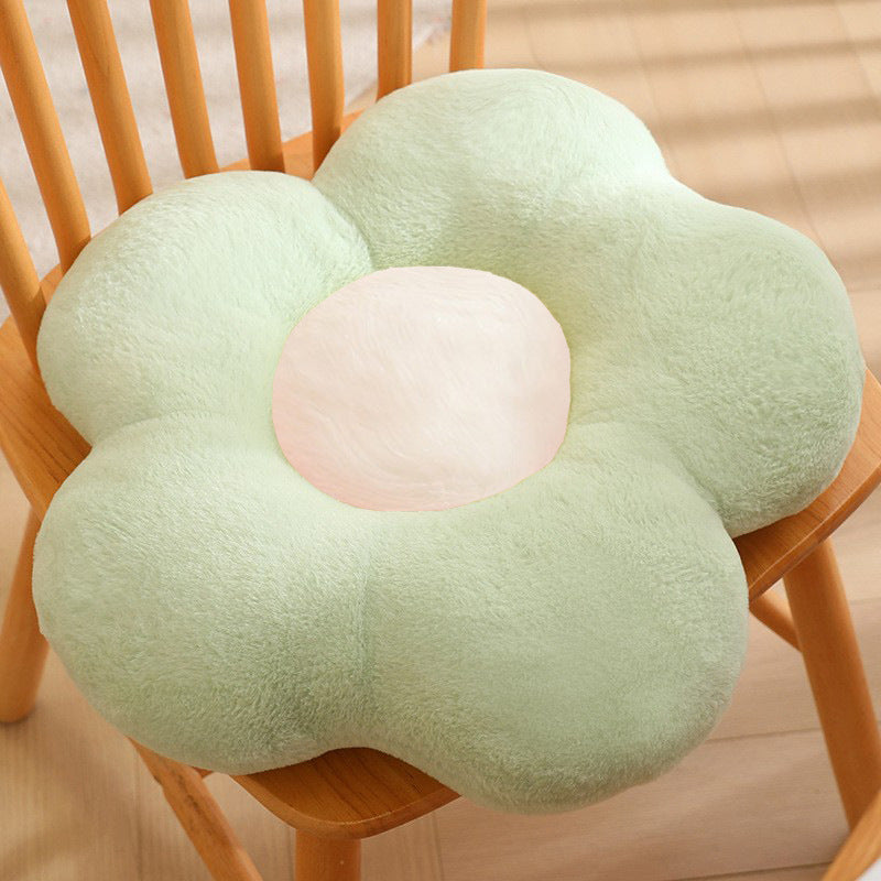 Plush seat cushion in flower shape Kalsten