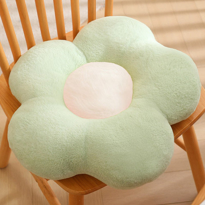 Plush seat cushion in flower shape Kalsten