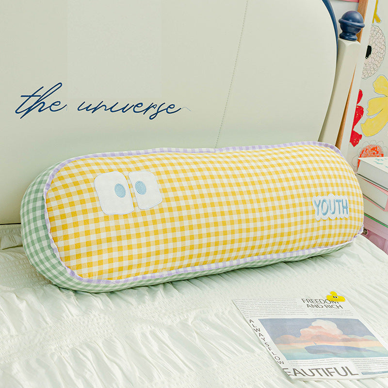 Cushion roll with playful design Kalsten
