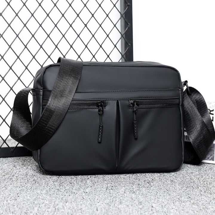 Sleek Dual-Zippered Utility Crossbody Bag Kalsten