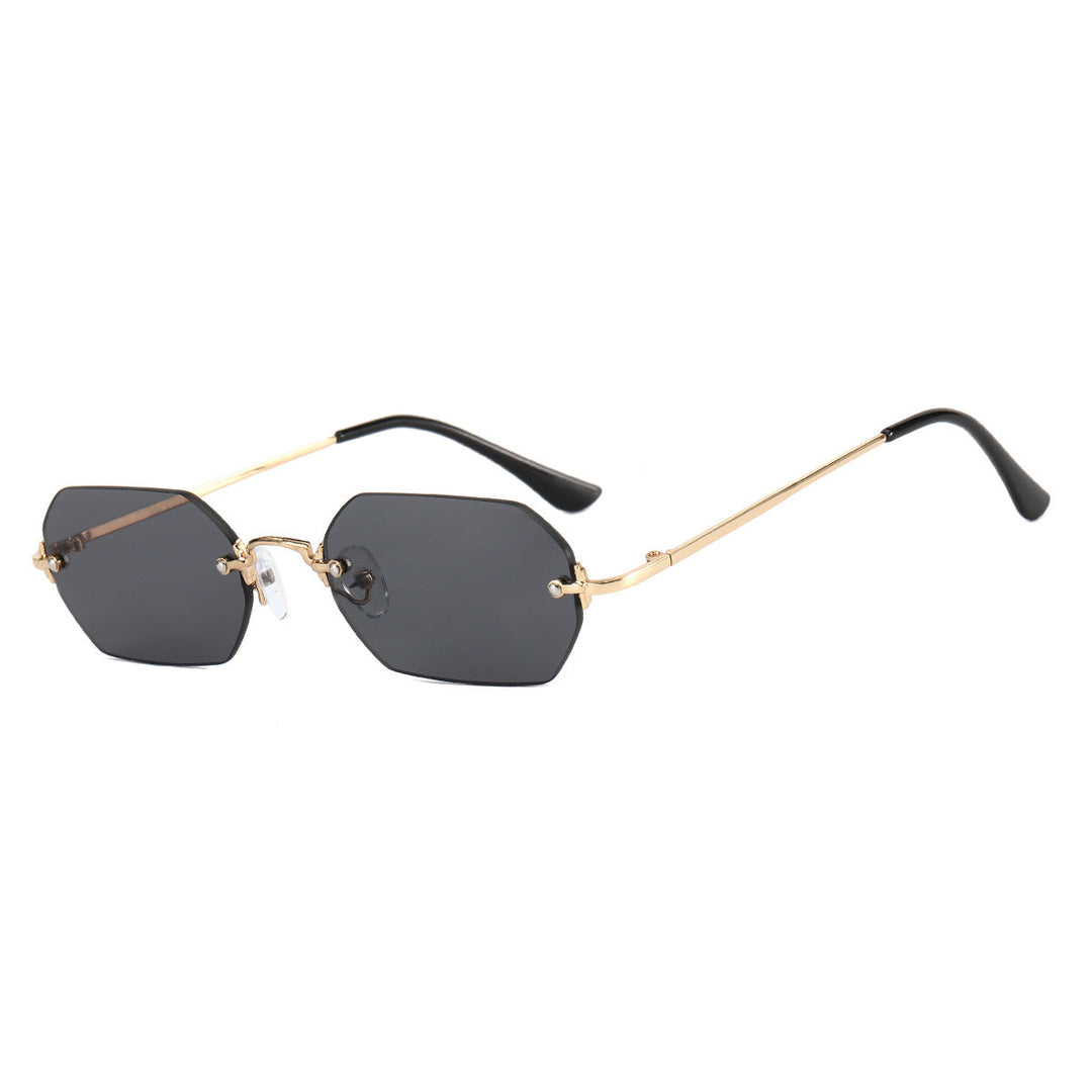 Women’s fashionable sunglasses with innovative hexagonal design and UV protection Kalsten
