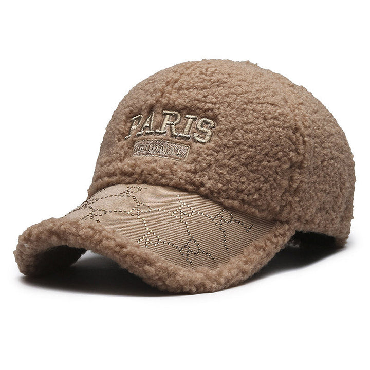 Women's Plush Faux Fur Baseball Cap Kalsten