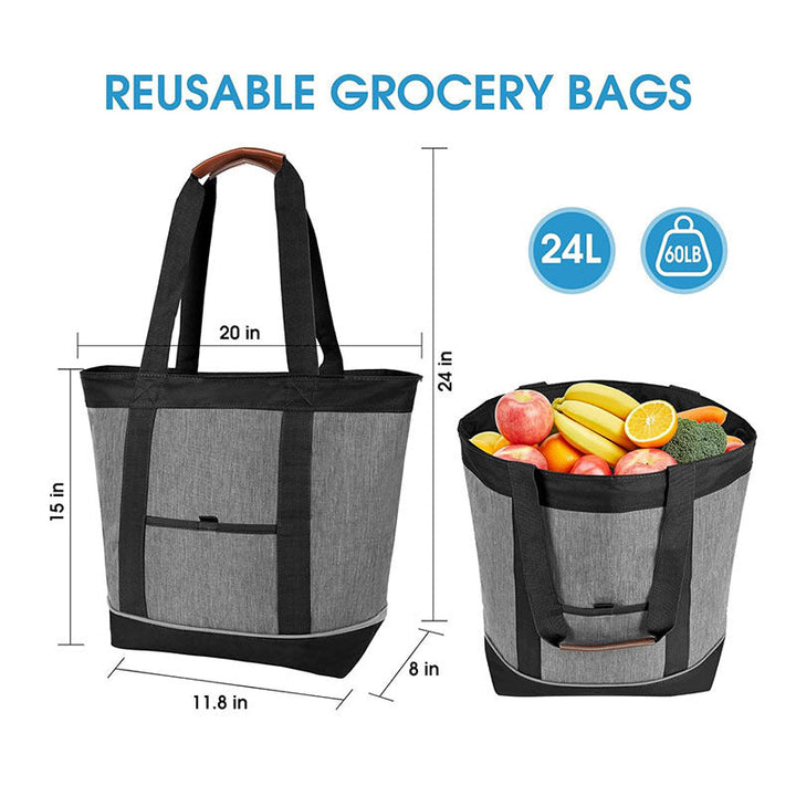 Women's cooling and shopping bag with insulated interior and durable design Kalsten