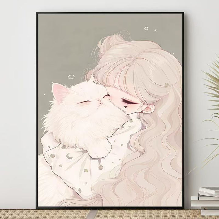 Cute Character Illustration Canvas Art Kalsten