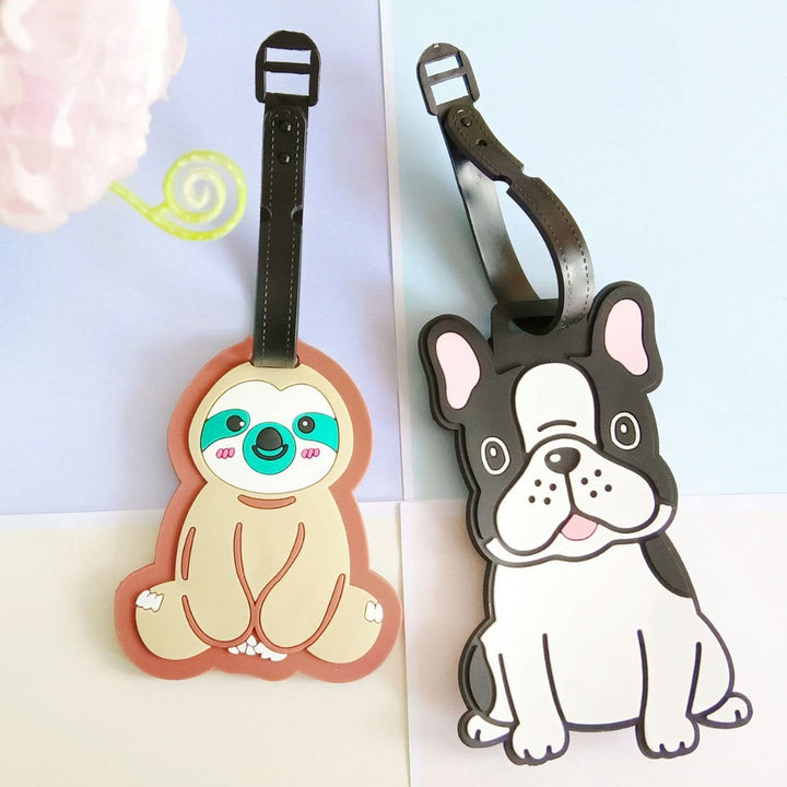 Unisex Cute French Bulldog Luggage Tag Kalsten