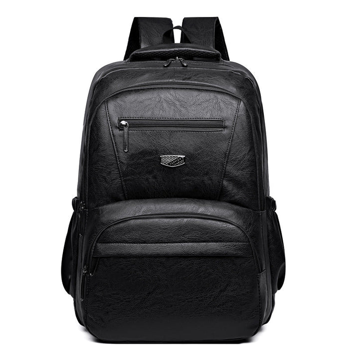Premium Leather Business Backpack