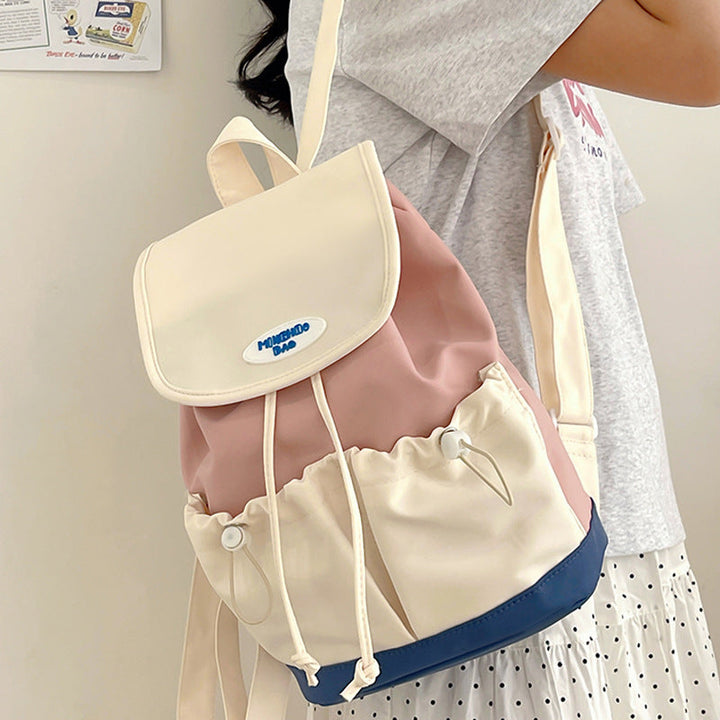 Casual Drawstring Closure School Backpack Kalsten