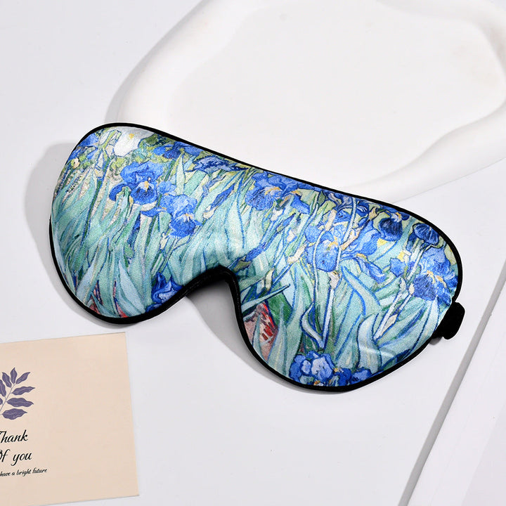 Unisex soft ergonomic sleep mask with contoured eye area and adjustable elastic band Kalsten