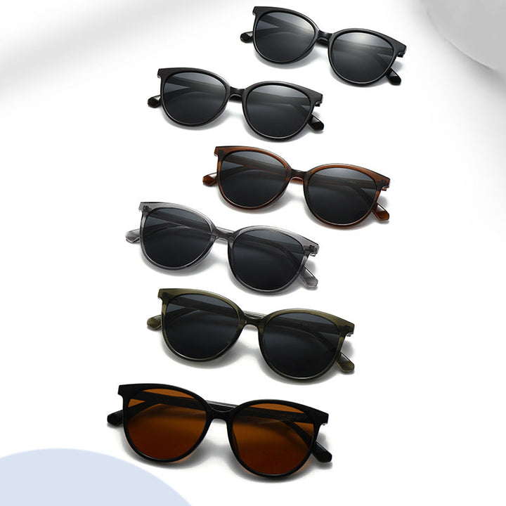 Women Cat-Eye Sunglasses with trendy leopard pattern and sturdy frame Kalsten