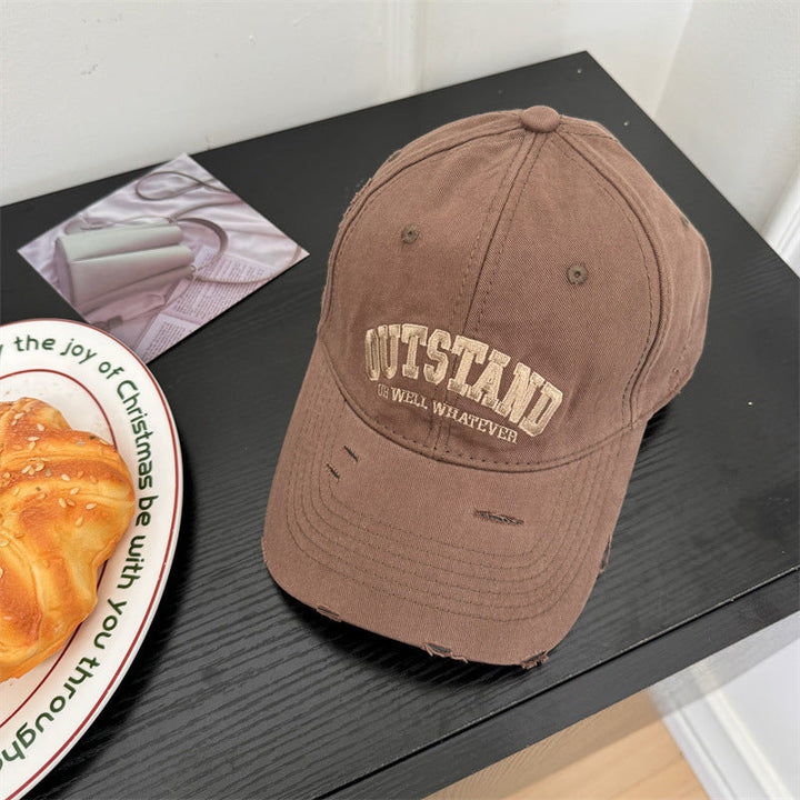 Men's Distressed Graphic Baseball Cap Kalsten 1783922124