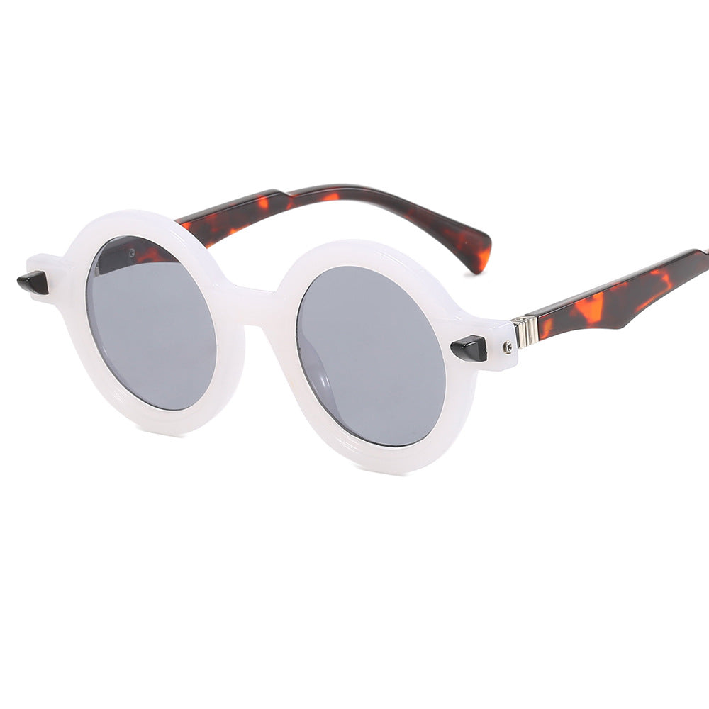 Women's fashionable round glasses with luxurious design Kalsten
