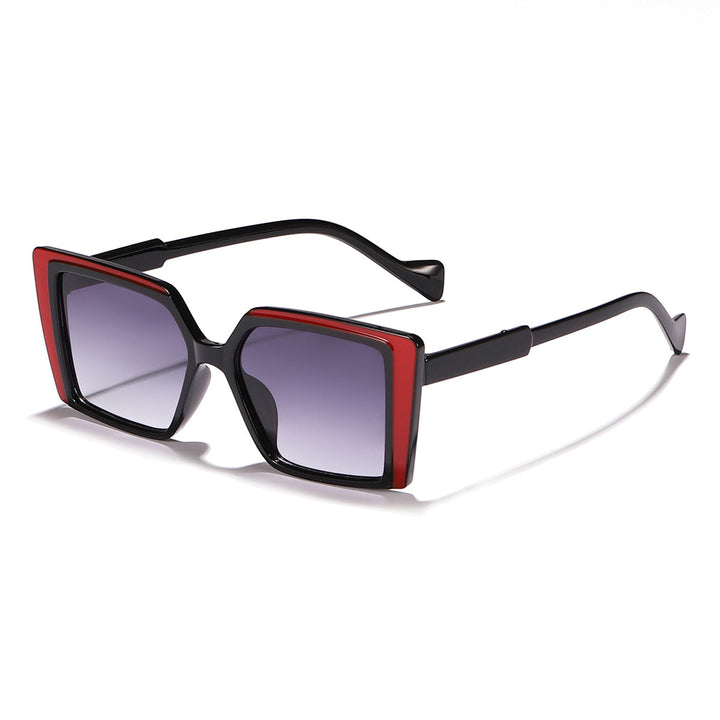 Women elegant square sunglasses with mirrored lenses Kalsten