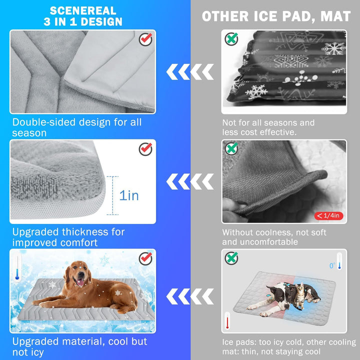 Unisex cooling and comfortably padded pet mat Kalsten