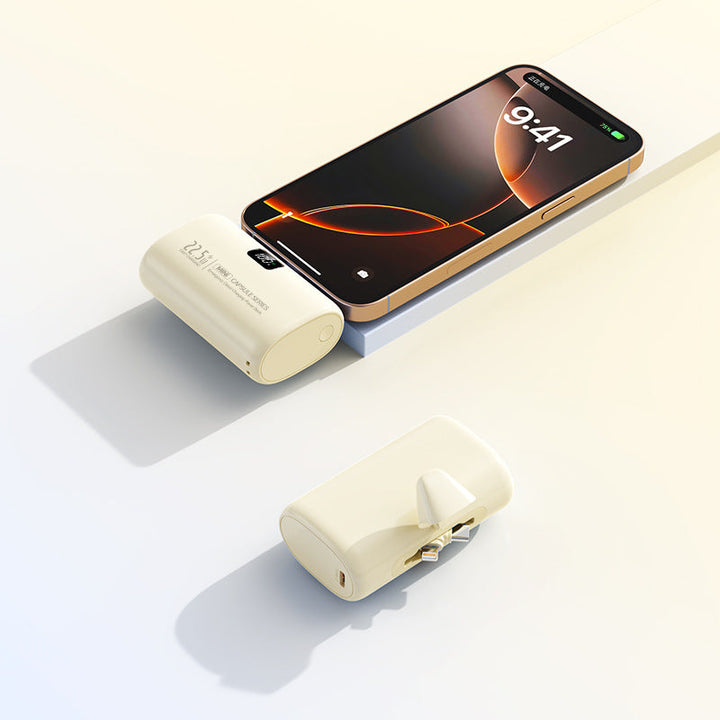 Portable power bank with integrated charger Kalsten