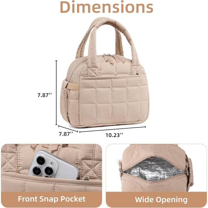 Padded tote bag with removable shoulder strap Kalsten