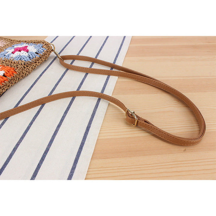 Handmade Shoulder Bag in Modern Patchwork Design Kalsten