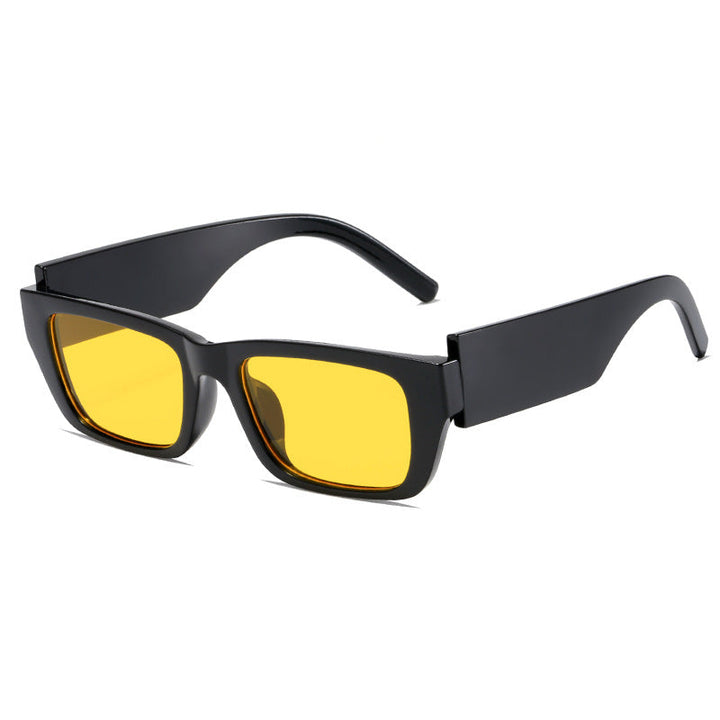 Women's fashionable rectangular sunglasses in innovative design Kalsten