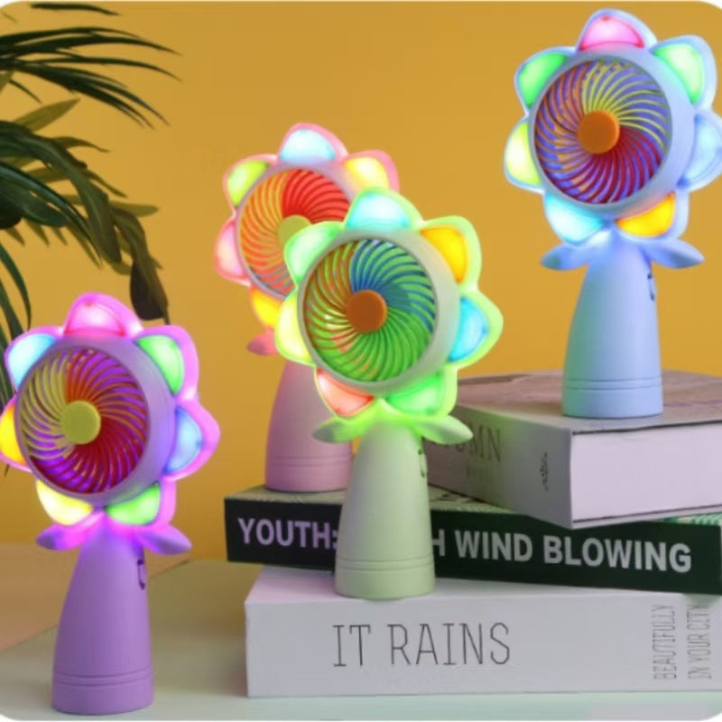 Women's Portable Color Change Fan Kalsten