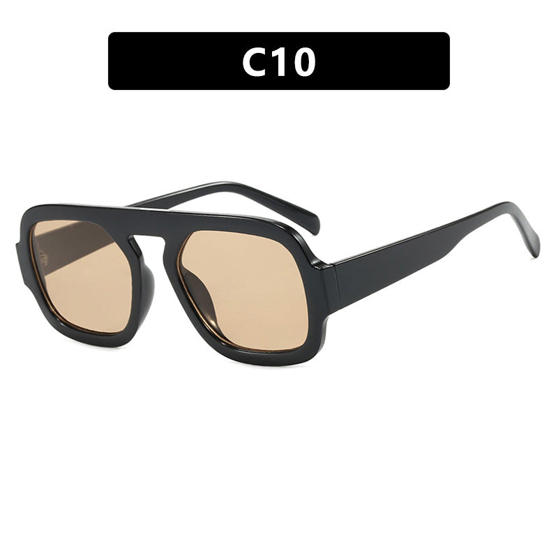 Women's trendy sunglasses with distinct angular design and UV protection Kalsten