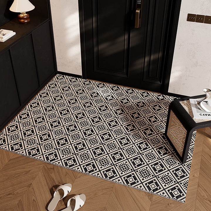 Geometric Patterned Indoor Entrance Mat