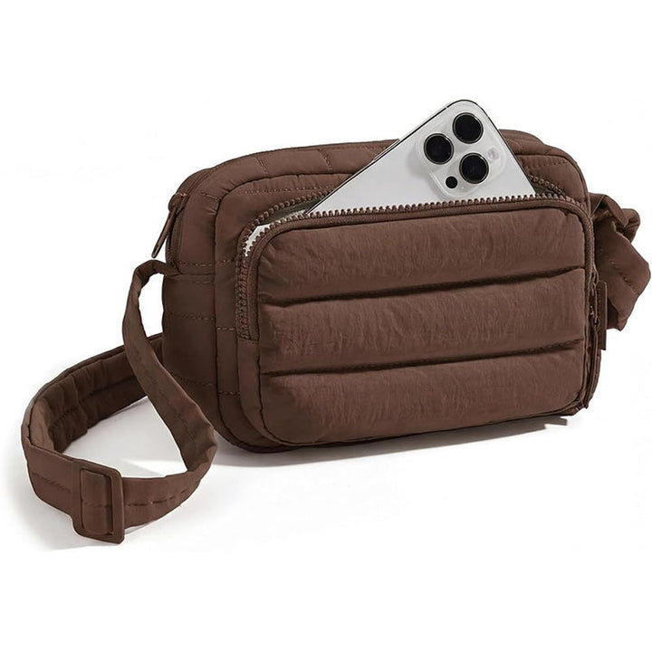 Fashionable crossbody bag with multiple compartments Kalsten