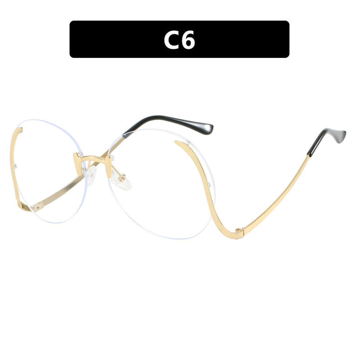 Women’s luxurious oversized sunglasses with innovative frame and UV protection Kalsten