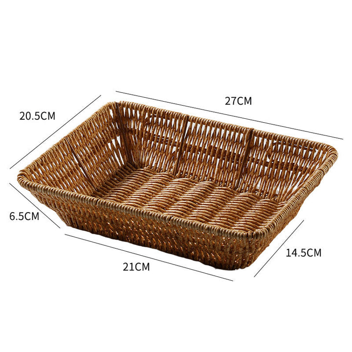 Handcrafted Woven Bread Basket Kalsten