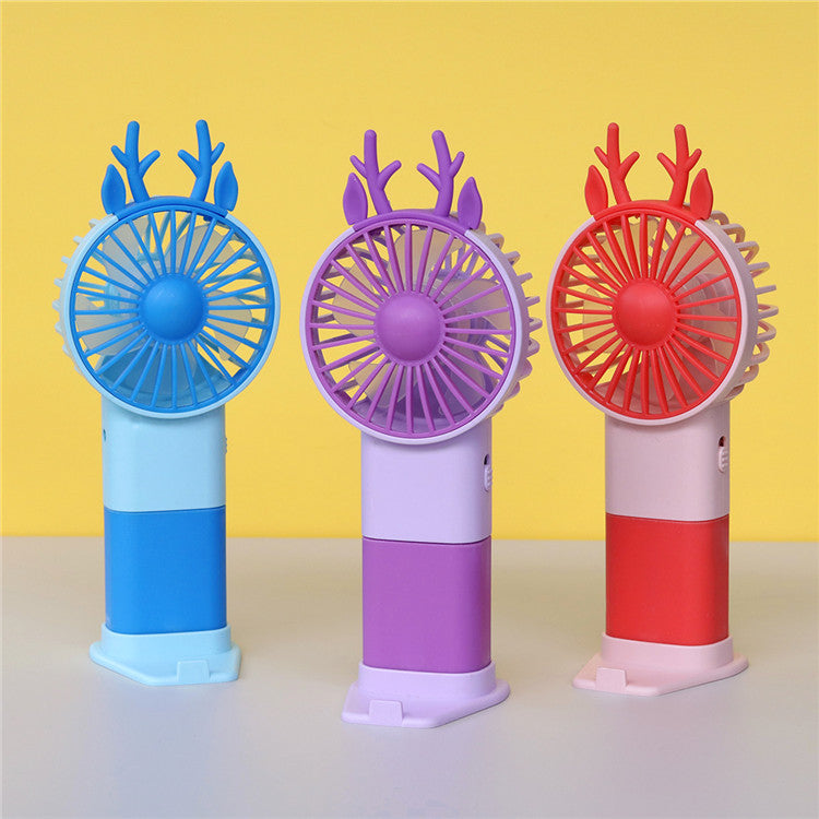 Unisex Portable Hand Fan in Playful Cat Design Kalsten
