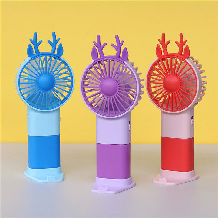 Unisex Portable Hand Fan in Playful Cat Design Kalsten