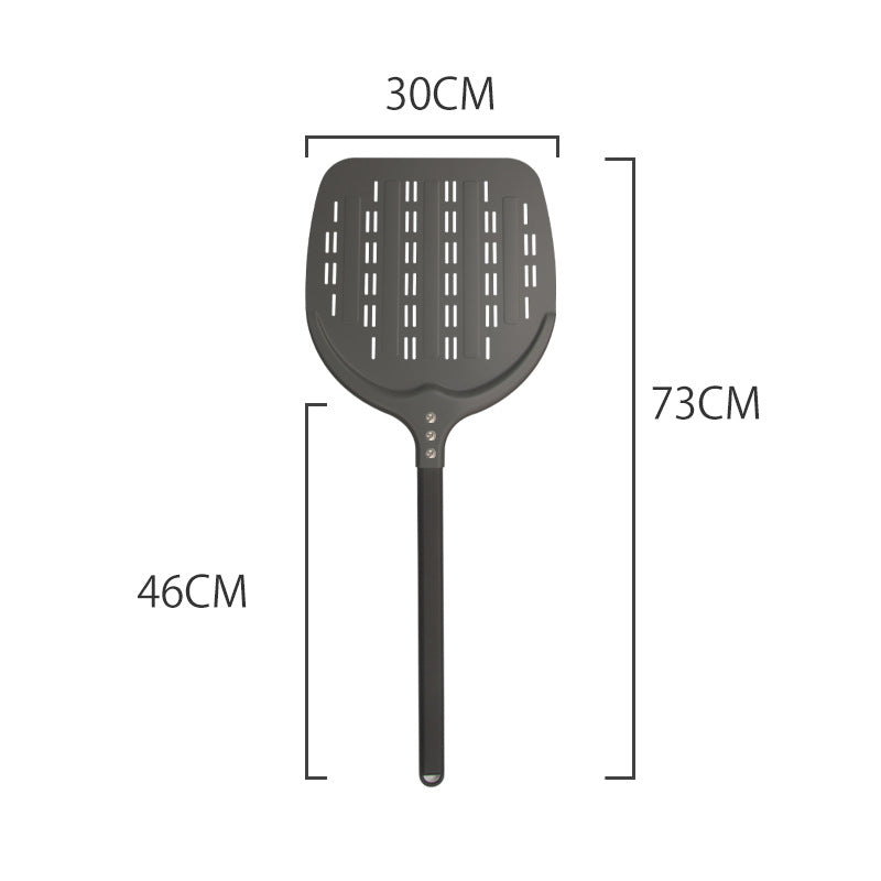 perforated pizza peel with extra-long ergonomic handle Kalsten