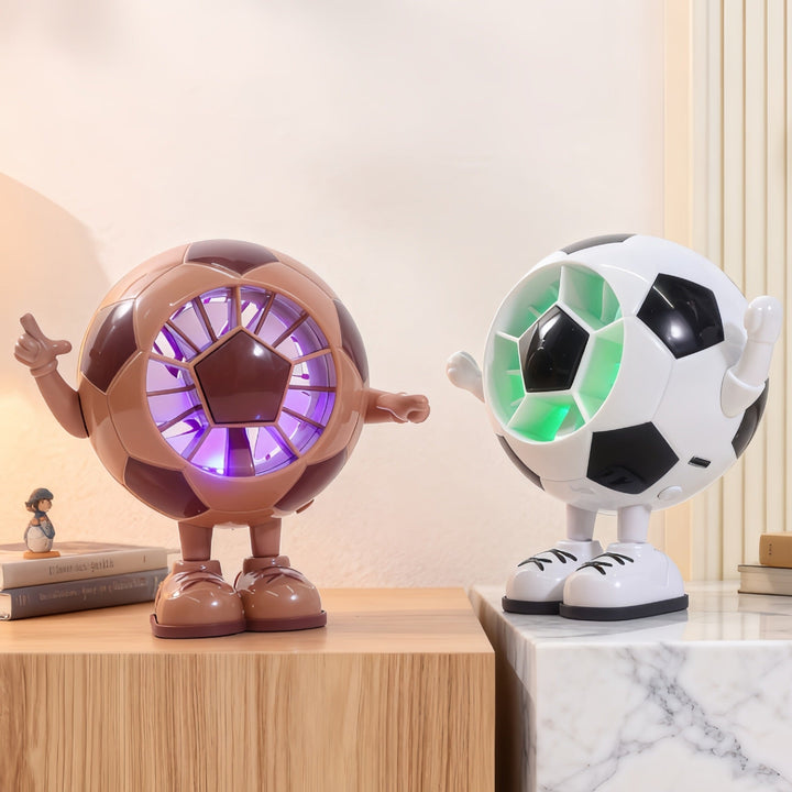 Women Creative Table Fan in Soccer Motif Kalsten