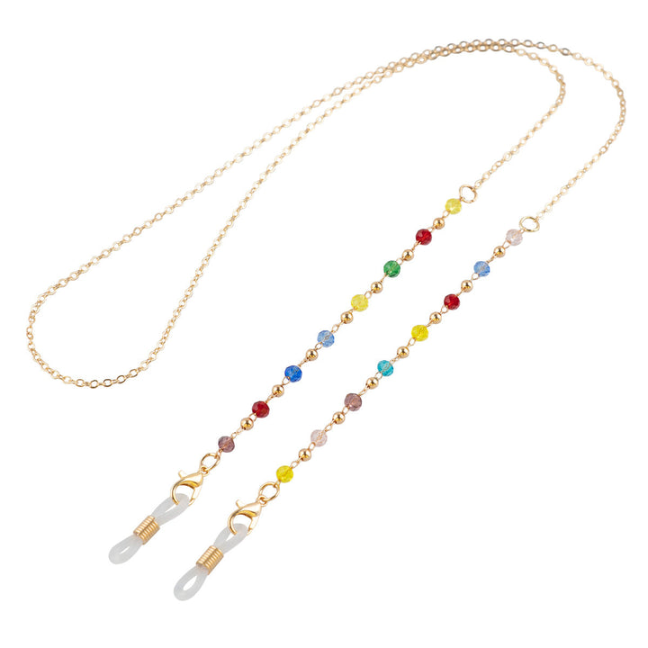 Colorful Crystal Decorative Eyewear Chain Kalsten