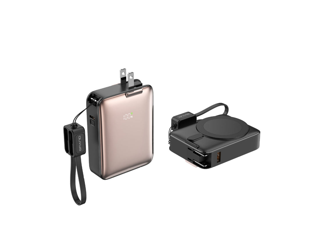 Multifunctional chargers with integrated cable management Kalsten
