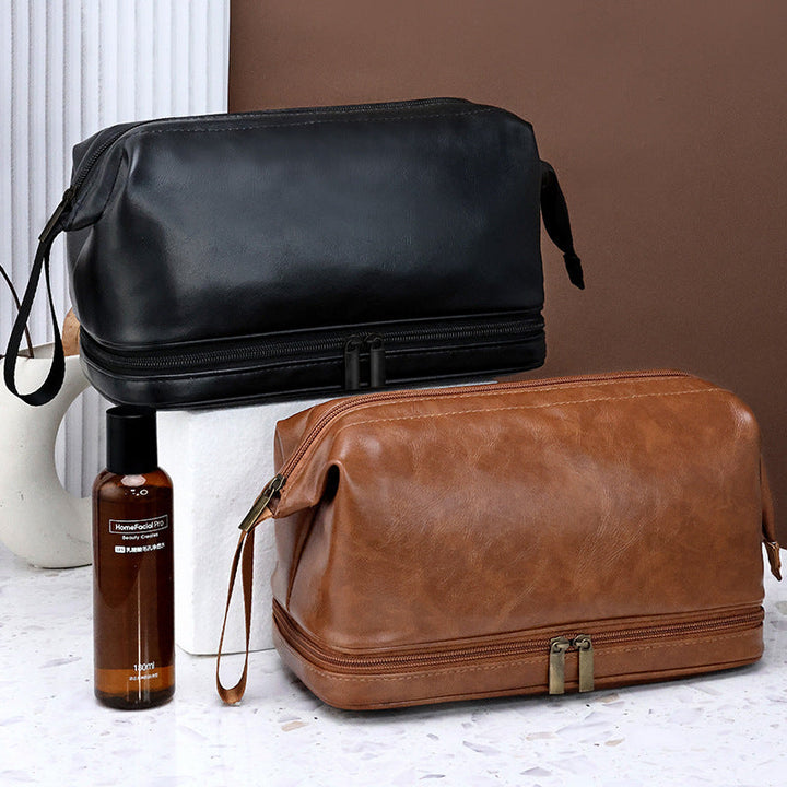 Cosmetic Transport Bag Made of High-Quality Synthetic Leather Kalsten