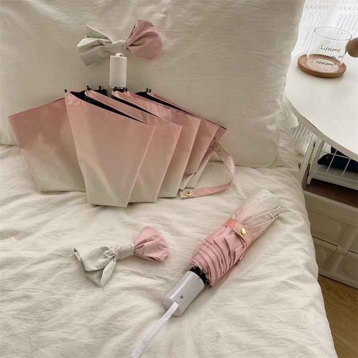 Women's Foldable Umbrella with User-Friendly Opening Mechanism Kalsten