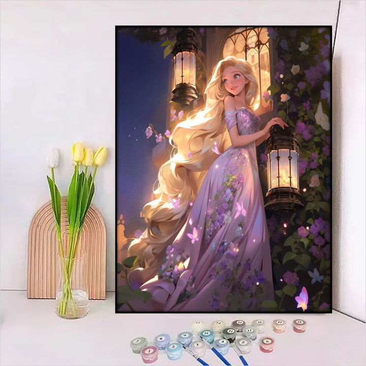 Disney-Inspired DIY Paint by Numbers Canvas Kit Kalsten