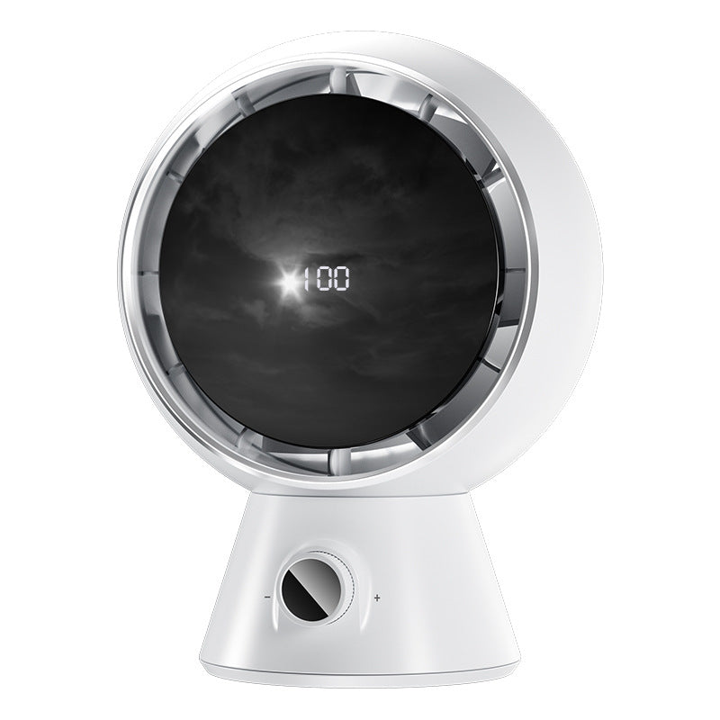 Women's elegant timeless table fan with digital temperature display Kalsten