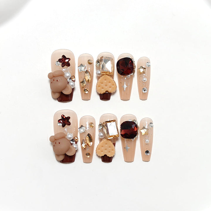 Creative Nail Art with 3D Designs Kalsten