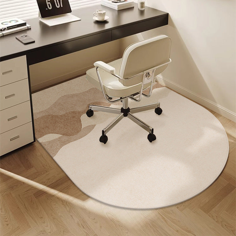 Half-Round Inspirational Office Mat