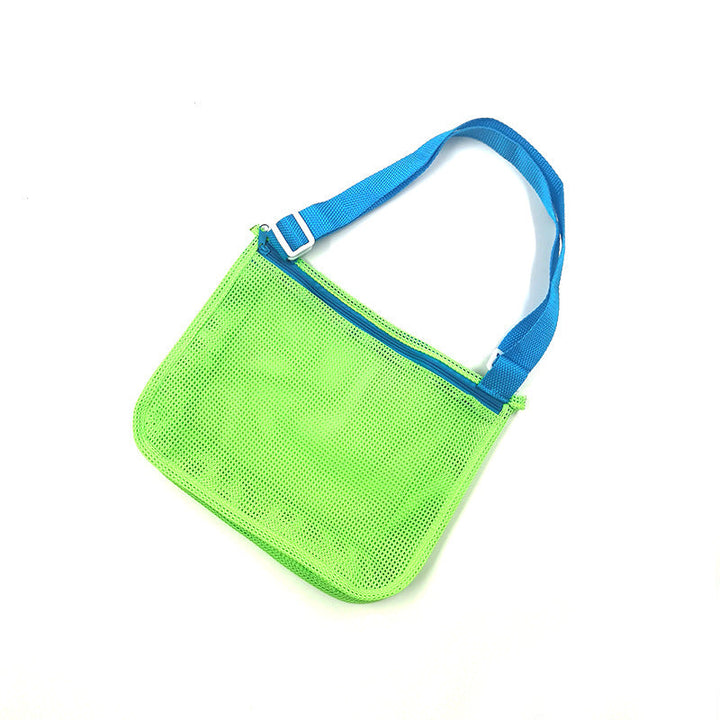 Versatile Beach Bag In Airy Mesh Design Kalsten