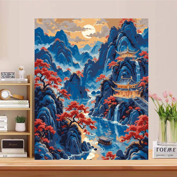 Majestic Landscape Canvas Art Print Kalsten