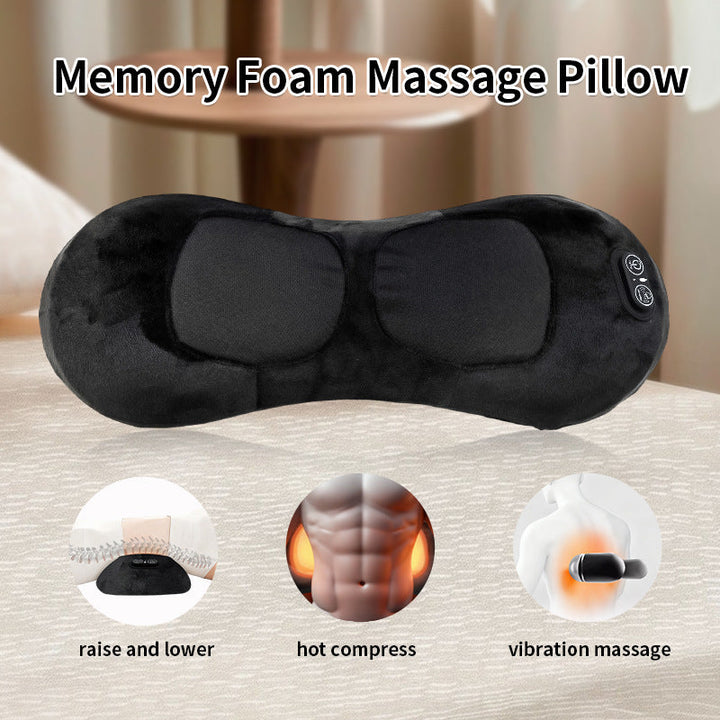 Ergonomic Heating and Massage Pillow Kalsten