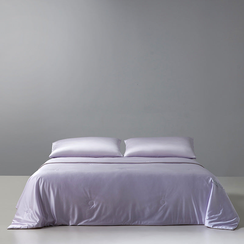 Women Luxury Satin Duvet with Elegant Button Structure Kalsten