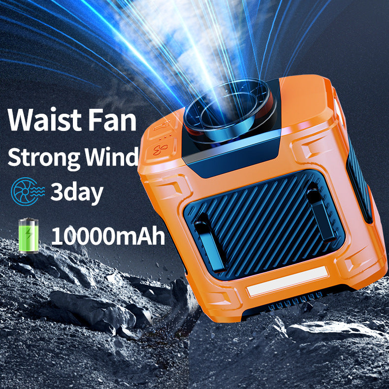 Unisex Portable Waist Fan with Powerful Wind Kalsten