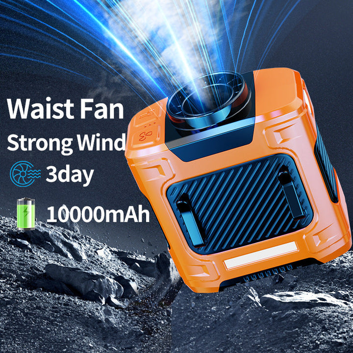Unisex Portable Waist Fan with Powerful Wind Kalsten